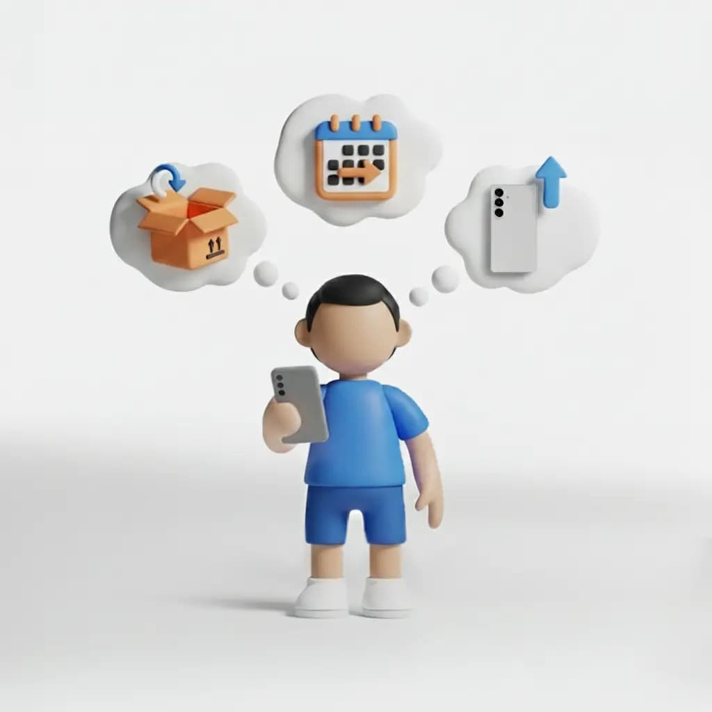 Device selection visual